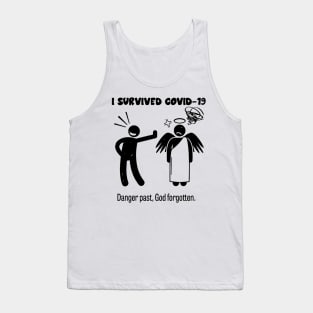 I Survived Covid 19 , Servive Design Tank Top